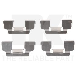 Priedų komplektas, diskinių stabdžių trinkelės NK 7939698