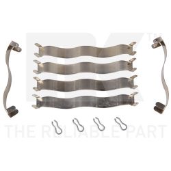 Priedų komplektas, diskinių stabdžių trinkelės NK 7939937