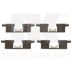 Priedų komplektas, diskinių stabdžių trinkelės NK 79401745