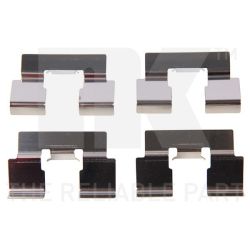 Priedų komplektas, diskinių stabdžių trinkelės NK 7940214