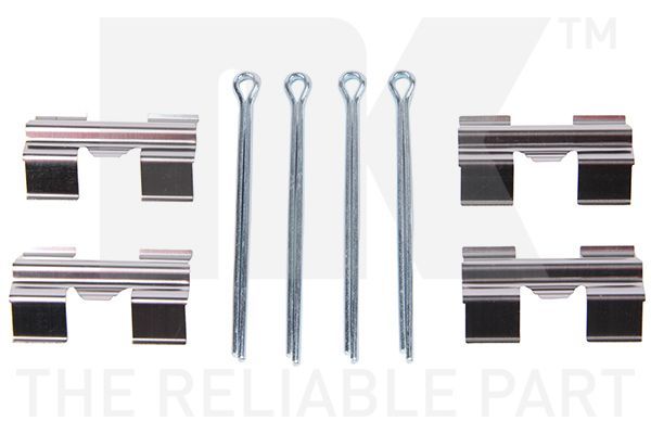 Priedų komplektas, diskinių stabdžių trinkelės NK 7940969