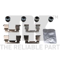 Priedų komplektas, diskinių stabdžių trinkelės NK 79451838