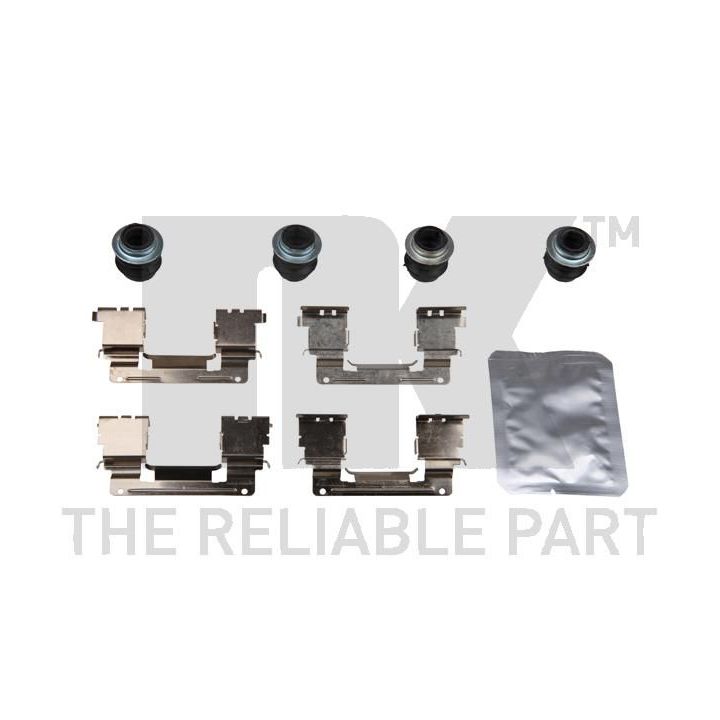 Priedų komplektas, diskinių stabdžių trinkelės NK 79451838