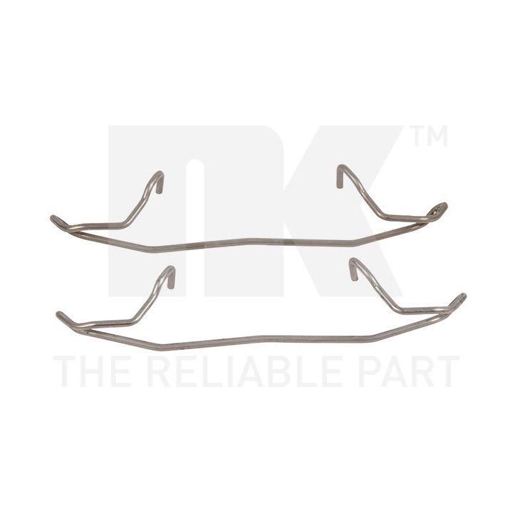 Priedų komplektas, diskinių stabdžių trinkelės NK 7948159