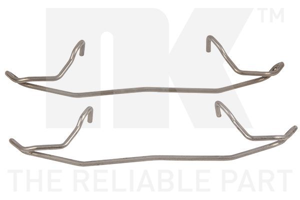 Priedų komplektas, diskinių stabdžių trinkelės NK 7948159