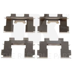 Priedų komplektas, diskinių stabdžių trinkelės NK 7952630