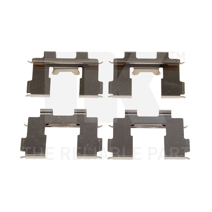 Priedų komplektas, diskinių stabdžių trinkelės NK 7952630