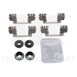 Priedų komplektas, diskinių stabdžių trinkelės NK 79931784