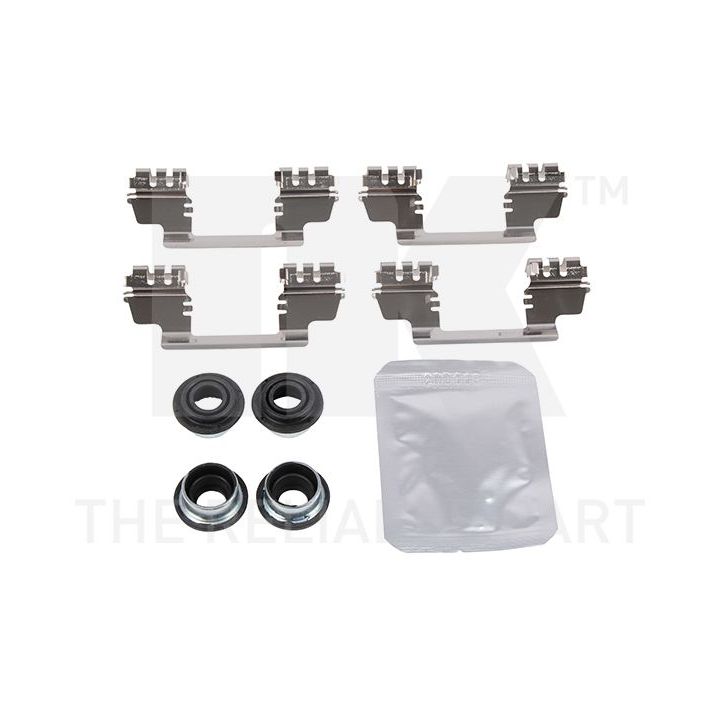 Priedų komplektas, diskinių stabdžių trinkelės NK 79931784