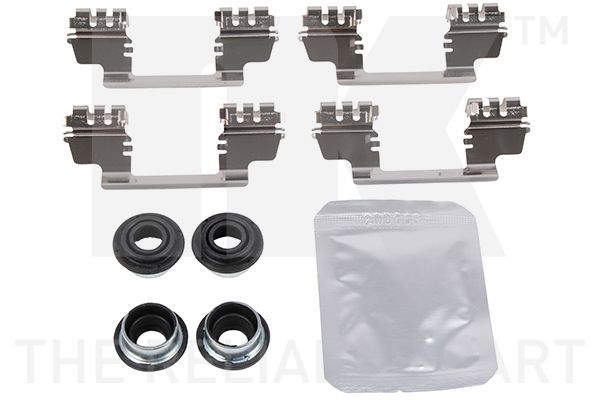 Priedų komplektas, diskinių stabdžių trinkelės NK 79931784