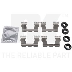 Priedų komplektas, diskinių stabdžių trinkelės NK 79931785