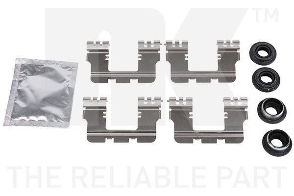 Priedų komplektas, diskinių stabdžių trinkelės NK 79931785