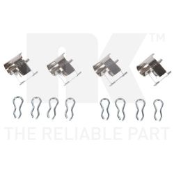 Priedų komplektas, diskinių stabdžių trinkelės NK 7999055