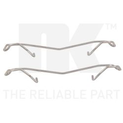 Priedų komplektas, diskinių stabdžių trinkelės NK 7999056