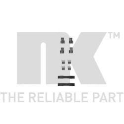 Priedų komplektas, diskinių stabdžių trinkelės NK 7999071