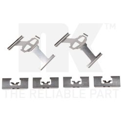 Priedų komplektas, diskinių stabdžių trinkelės NK 7999092