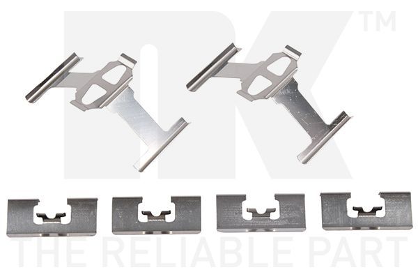 Priedų komplektas, diskinių stabdžių trinkelės NK 7999092