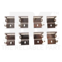 Priedų komplektas, diskinių stabdžių trinkelės NK 79991002