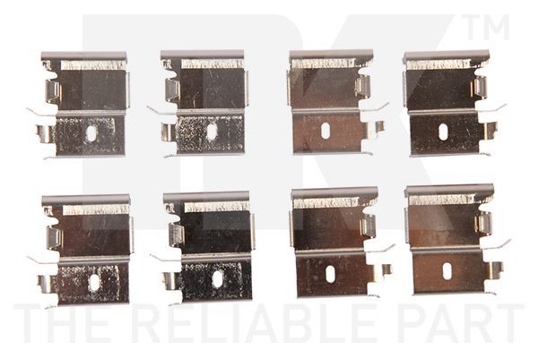 Priedų komplektas, diskinių stabdžių trinkelės NK 79991002