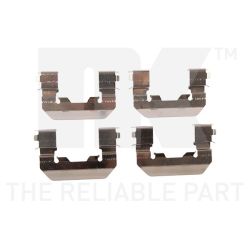 Priedų komplektas, diskinių stabdžių trinkelės NK 79991003