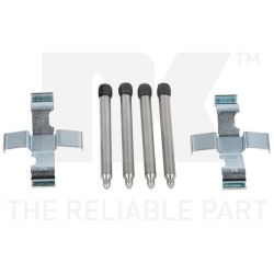 Priedų komplektas, diskinių stabdžių trinkelės NK 7999101