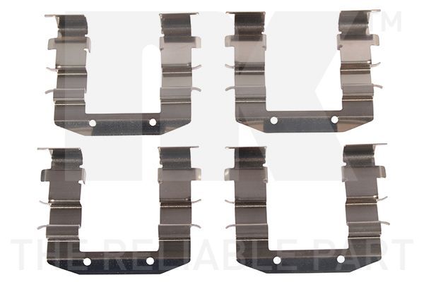 Priedų komplektas, diskinių stabdžių trinkelės NK 79991015