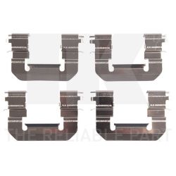 Priedų komplektas, diskinių stabdžių trinkelės NK 79991016