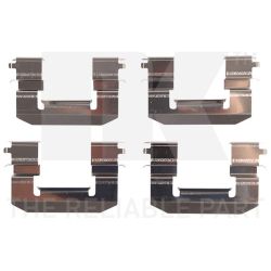 Priedų komplektas, diskinių stabdžių trinkelės NK 79991018