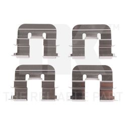 Priedų komplektas, diskinių stabdžių trinkelės NK 79991019