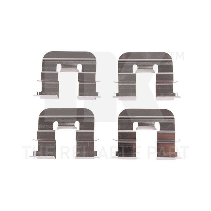 Priedų komplektas, diskinių stabdžių trinkelės NK 79991019