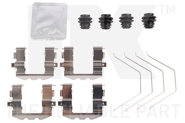 Priedų komplektas, diskinių stabdžių trinkelės NK 79991022