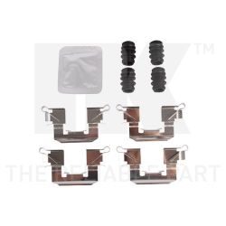 Priedų komplektas, diskinių stabdžių trinkelės NK 79991026