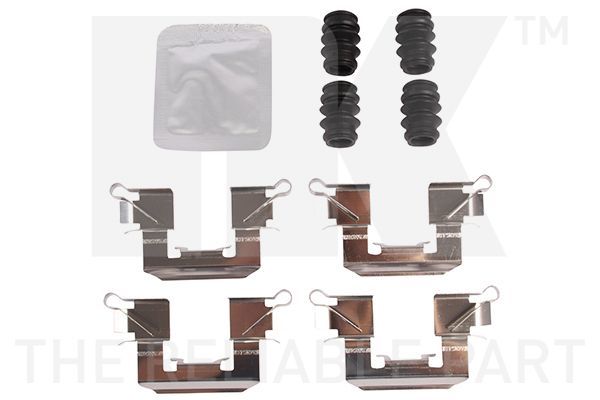 Priedų komplektas, diskinių stabdžių trinkelės NK 79991026