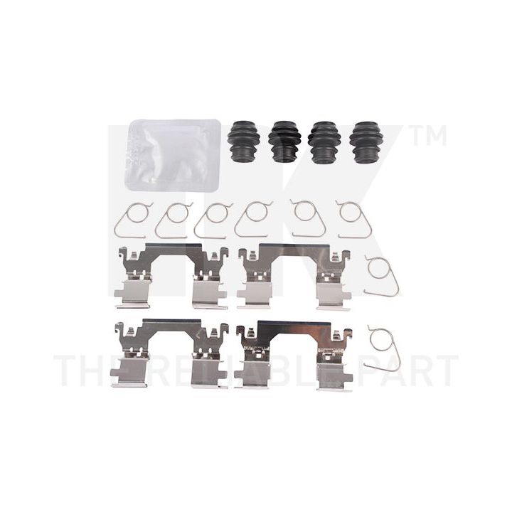 Priedų komplektas, diskinių stabdžių trinkelės NK 79991030