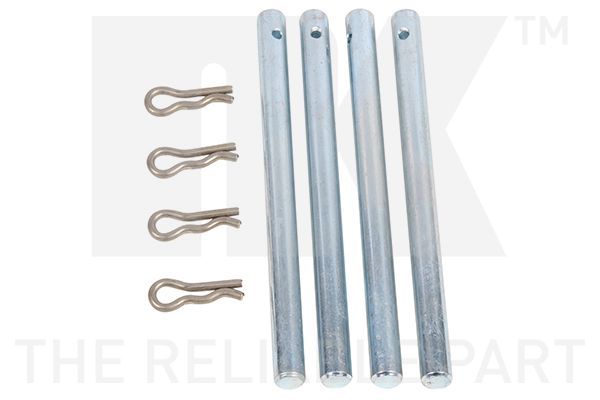 Priedų komplektas, diskinių stabdžių trinkelės NK 7999108