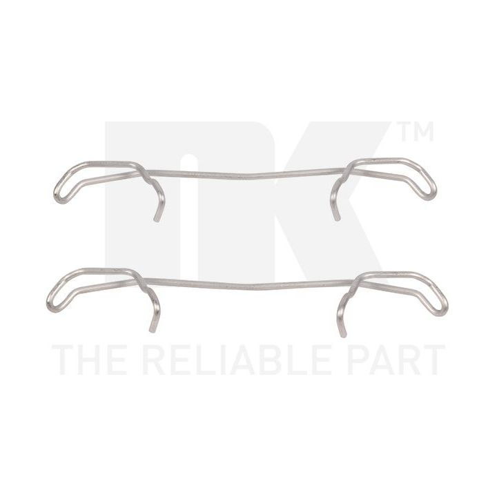 Priedų komplektas, diskinių stabdžių trinkelės NK 7999123