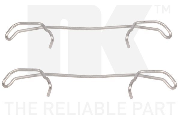 Priedų komplektas, diskinių stabdžių trinkelės NK 7999123