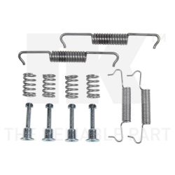 Priedų komplektas, stovėjimo stabdžių trinkelės NK 7912877