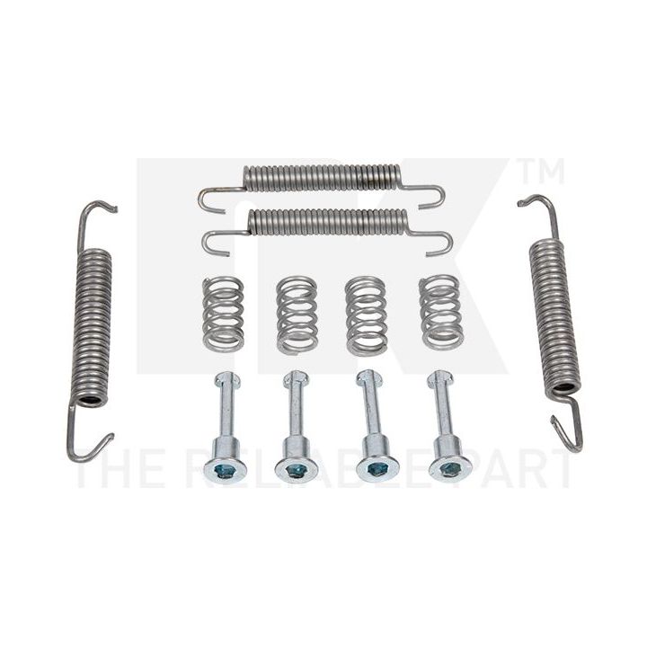 Priedų komplektas, stovėjimo stabdžių trinkelės NK 7915621