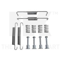 Priedų komplektas, stovėjimo stabdžių trinkelės NK 7915841