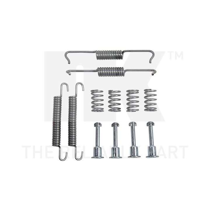 Priedų komplektas, stovėjimo stabdžių trinkelės NK 7915841