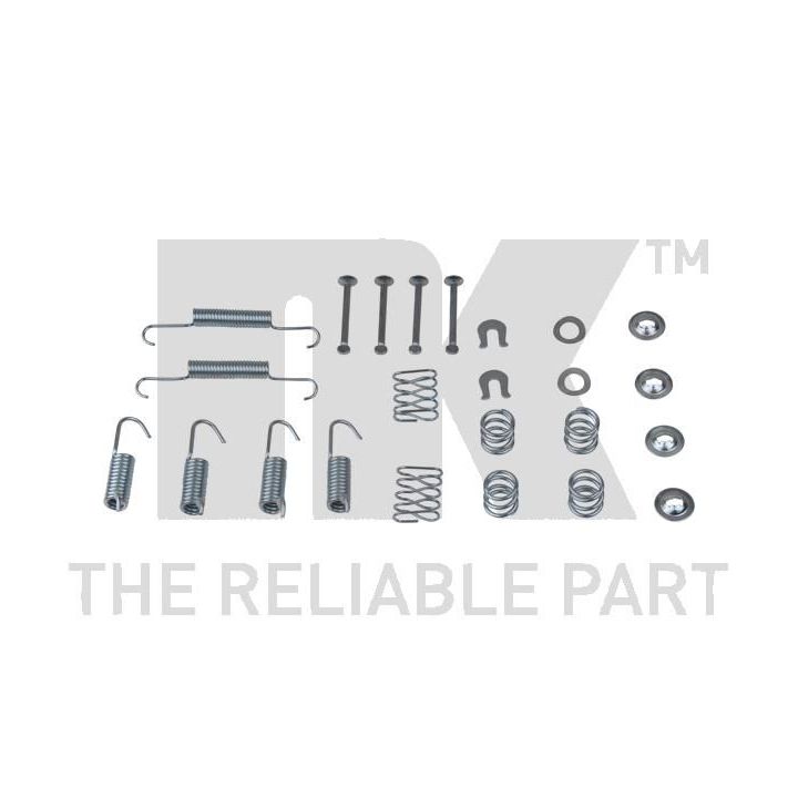 Priedų komplektas, stovėjimo stabdžių trinkelės NK 79190010