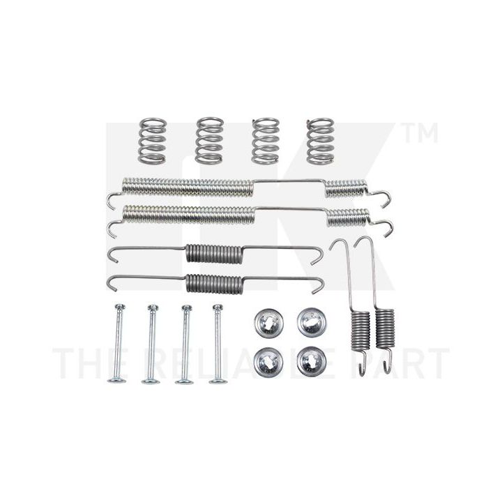 Priedų komplektas, stabdžių trinkelės NK 7919753