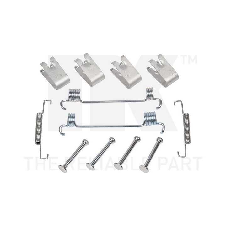 Priedų komplektas, stovėjimo stabdžių trinkelės NK 7919875