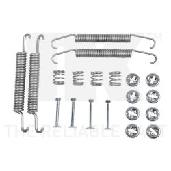 Priedų komplektas, stabdžių trinkelės NK 7923548