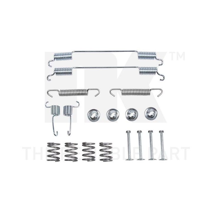 Priedų komplektas, stabdžių trinkelės NK 7923682