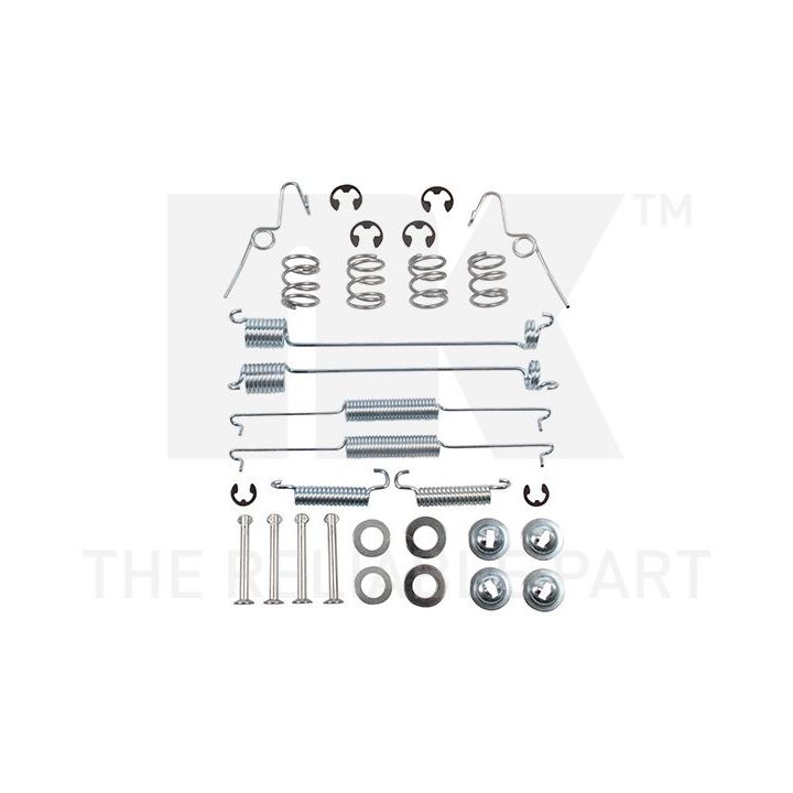 Priedų komplektas, stabdžių trinkelės NK 7925640