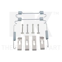 Priedų komplektas, stovėjimo stabdžių trinkelės NK 7933808