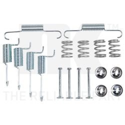 Priedų komplektas, stovėjimo stabdžių trinkelės NK 7934823