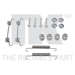 Priedų komplektas, stovėjimo stabdžių trinkelės NK 7934887